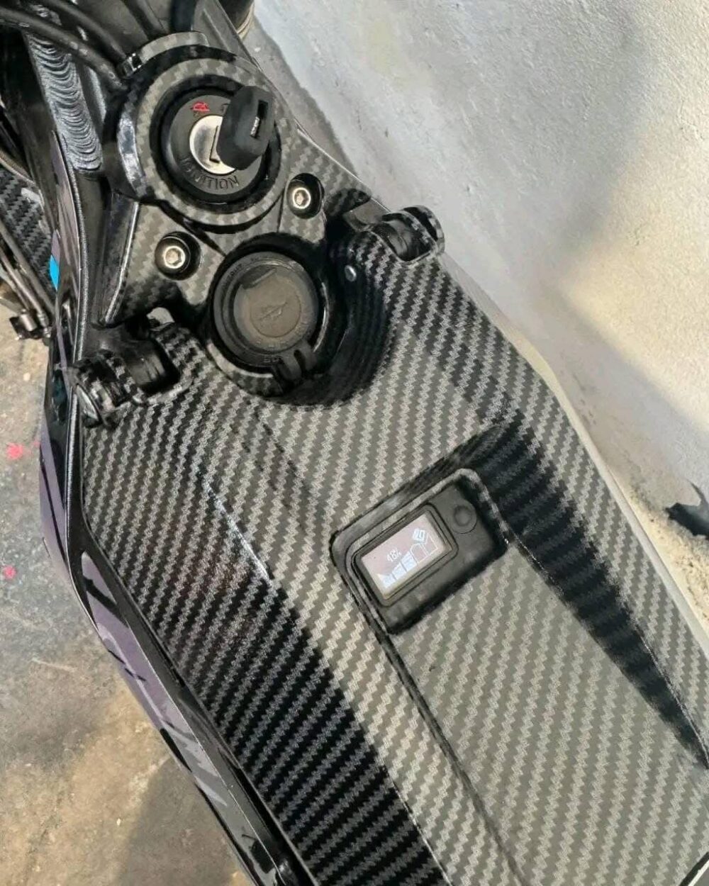 Green Electric Mountain Bike